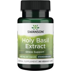 Swanson Holy Basil Extract 400mg Capsules 60