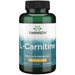 Swanson L-Carnitine 500mg Tablets 100