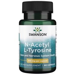 Swanson N-Acetyl L-Tyrosine 350mg Capsules 60