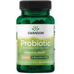 Swanson Probiotic with Digestive Enzymes Capsules 60