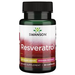 Swanson Resveratrol 250mg Capsules 30