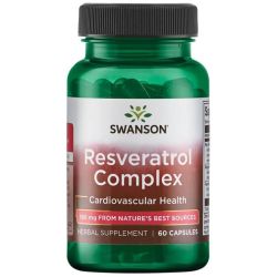 Swanson Resveratrol Complex Capsules 60