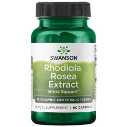 Swanson Rhodiola Rosea Extract Capsules 60