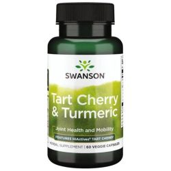 Swanson Tart Cherry & Turmeric Capsules 60