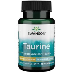 Swanson Taurine 500mg Capsules 60