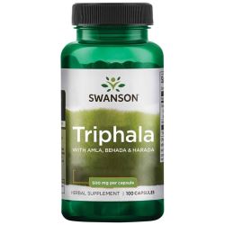 Swanson Triphala 500mg Capsules 100