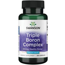 Swanson Triple Boron Complex 3mg Capsules 250