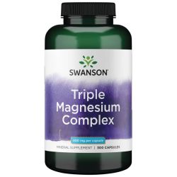 Swanson Triple Magnesium Complex 400mg Capsules 300