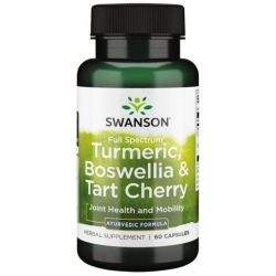 Swanson Turmeric Boswellia & Tart Cherry Capsules 60