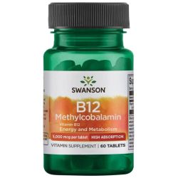 Swanson Vitamin B12 Methylcobalamin 5000mcg High Absorption Tablets 60