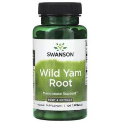 Swanson Wild Yam Root Capsules 100