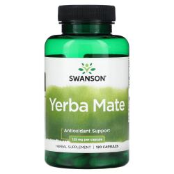 Swanson Yerba Mate 125mg Capsules 120