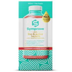 Symprove Live & Activated Bacteria Strawberry & Raspberry 500ml