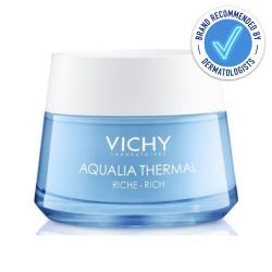 Vichy Aqualia Thermal Rich Cream 50ml recommended by dermatologists