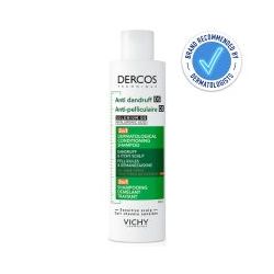 Vichy Dercos Anti-Dandruff 2in1 Shampoo + Conditioner 200ml recommended by dermatologists