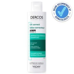 Vichy Dercos Oil Control Shampoo 200ml recommended by dermatologists