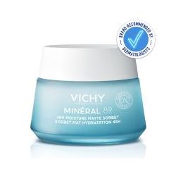 Vichy Mineral 89 48H Moisture Matte Sorbet 50ml for oily skin
