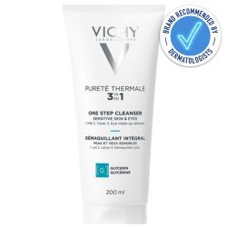 Vichy Purete Thermale 3 in 1 One Step Cleanser 200ml dermatologist approved small 