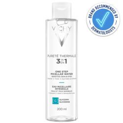 Vichy Purete Thermale One Step Micellar Water recommended by dermatologists