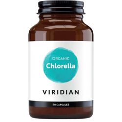 Viridian Chlorella 400mg Veg Caps Organic 90