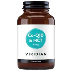 Viridian Co-enzyme Q10 30mg with MCT Veg Caps 30