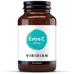 Viridian Extra C 550mg Veg Caps 30