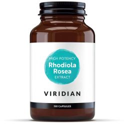 Viridian MAX POTENCY Rhodiola Rosea Root Extract Veg Caps 150