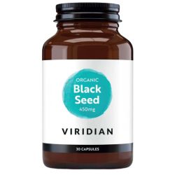 Viridian Organic Black Seed 450mg Veg Caps 30