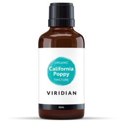 Viridian 100% Organic California Poppy Tincture 50ml