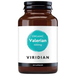 Viridian Organic Valerian Root 400mg Veg Caps 60