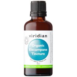 Viridian 100% Organic Elecampane Tincture 50ml