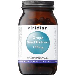 Viridian Grape Seed Extract 100mg Veg Caps 90