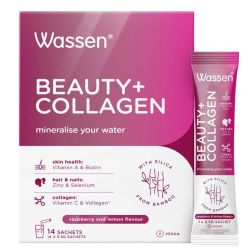 Wassen Beauty + Collagen Powder Sachets 14