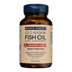 Wiley's Finest Cholesterol Support Capsules 90