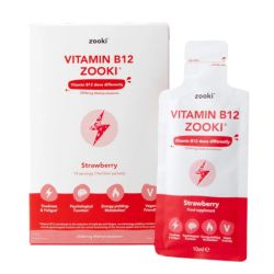 Zooki Liposomal Vitamin B12 Strawberry Sachets 14