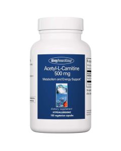 Allergy Research Group Acetyl-L-Carnitine 500mg Capsules 100