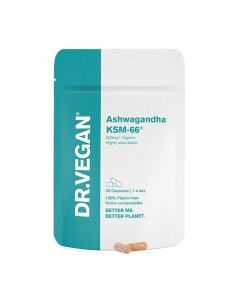 Dr Vegan Ashwagandha KSM-66 500mg Capsules 30