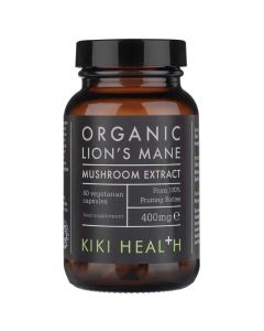 Kiki Health Organic Lion's Mane Mushroom Extract Vegicaps 60