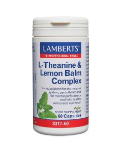 Lamberts Theanine & Lemon Balm Complex Tablets 60