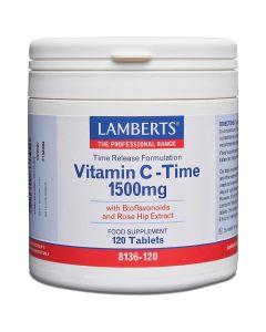 Lamberts Vitamin C 1500mg Time Release Tablets 120