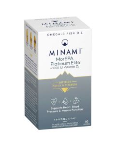 Minami Nutrition MorEPA Platinum Smart Fats Softgels 60