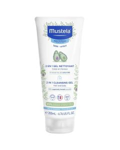 Mustela 2 in 1 Cleansing Gel 200ml