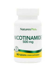 Natures Plus Nicotinamide 500mg Tablets 90