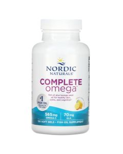 Nordic Naturals Complete Omega 565mg Lemon Softgels 120