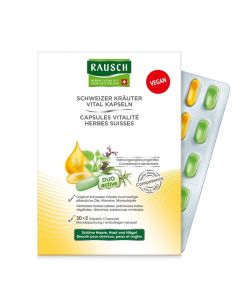 Rausch Swiss Herbal Vitality Capsules 30 