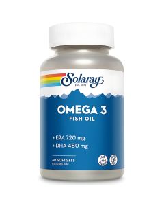 Solaray Omega-3 Softgels 60