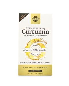 Solgar Full Spectrum Curcumin Licaps 90