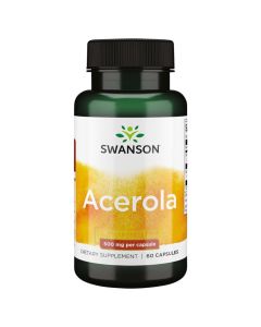 Swanson Acerola 500mg Capsules 60