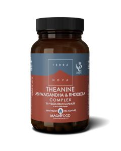 Terranova Theanine, Ashwagandha & Rhodiola Complex Capsules 50