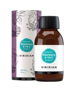 Viridian Organic Elderberry Extract 100ml